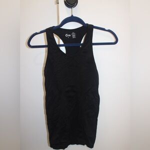 Zyia Active Copper Charged Black Tank Top S